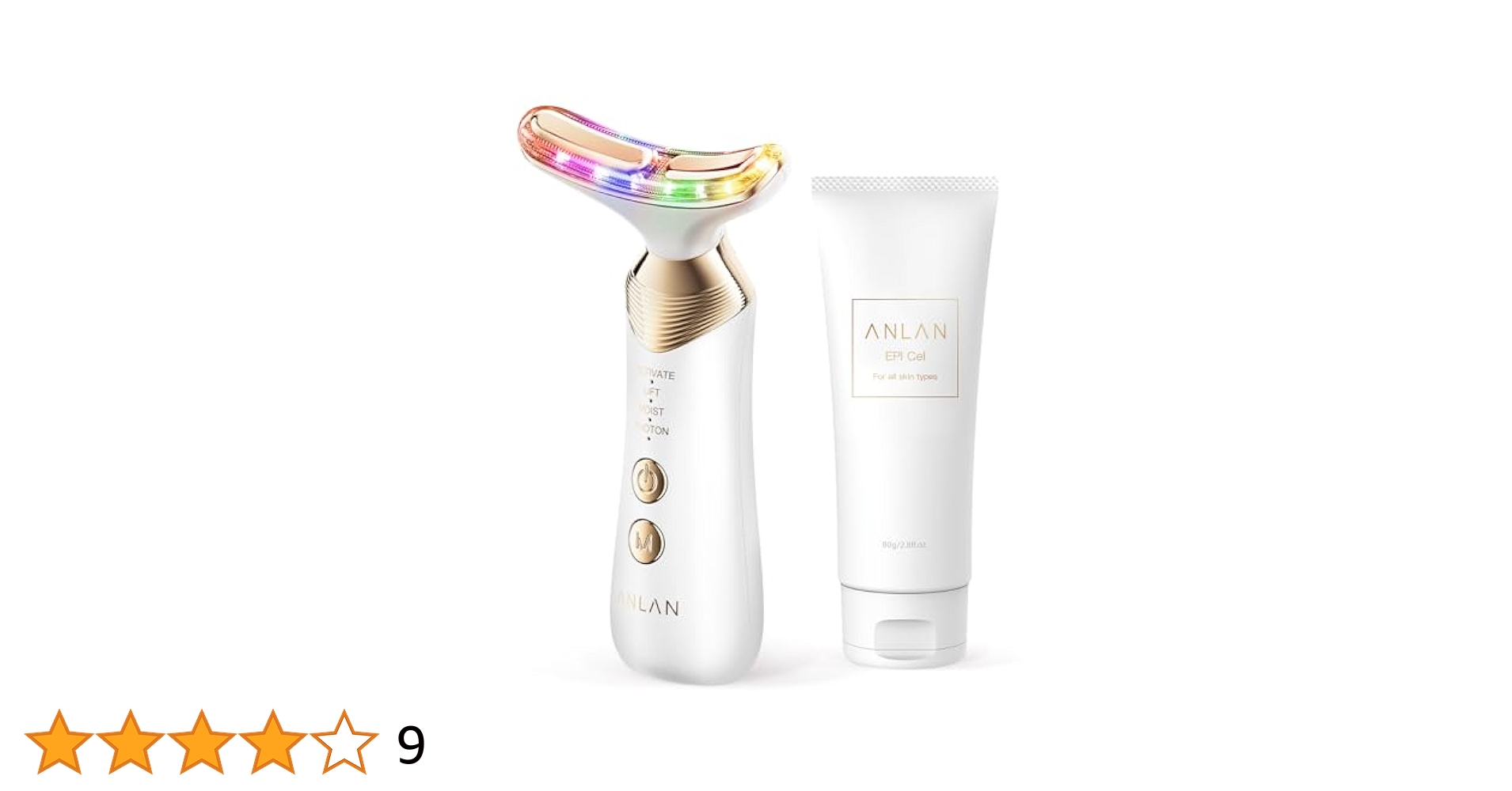 ANLAN 美顔ローラー 美容ローラー EMS微電流 ジェルセット Amazon.co.jp: 【WARM×EMS新発想】ANLAN 美顔ローラー 美容
